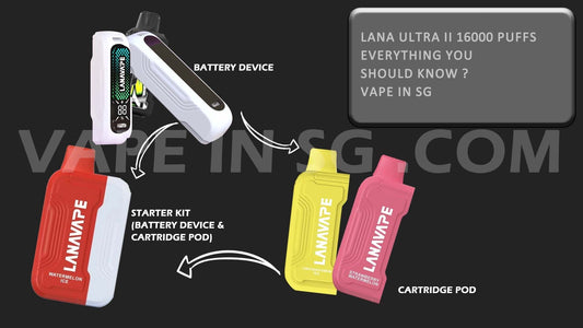 LANA Ultra II 16000 – Everything You Should Know | Vape in SG