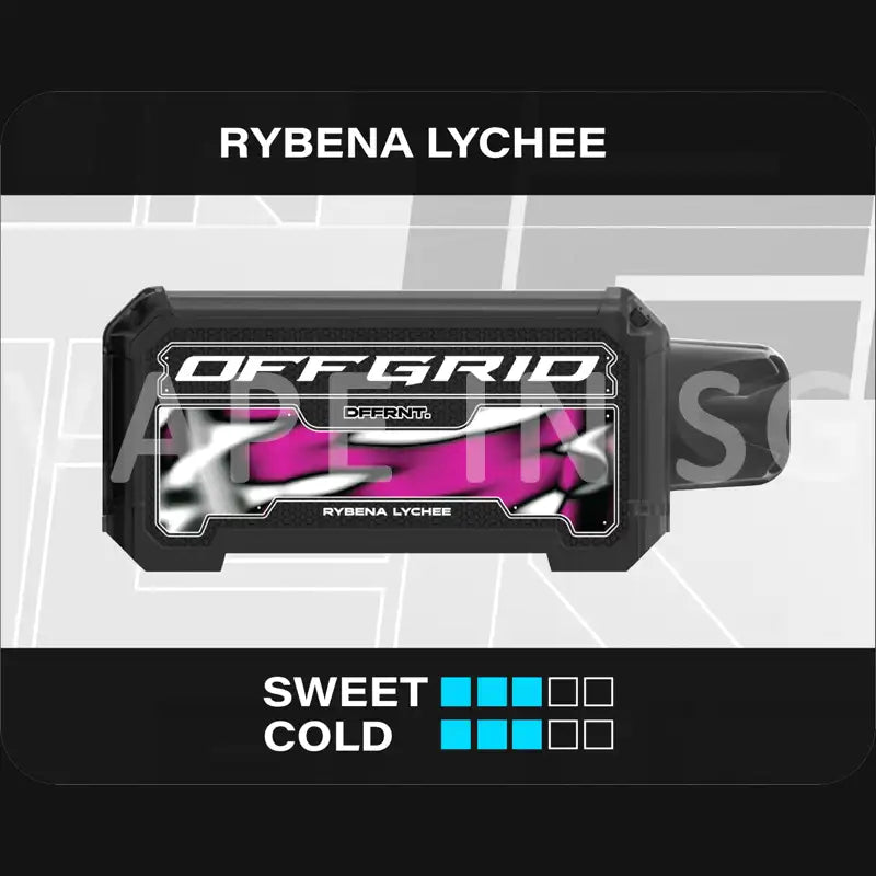 OFFGRID-VAPETAPE-UNPLUG-CARTRIDGE-Rybena-Lychee-SINGAPORE-VAPEINSG