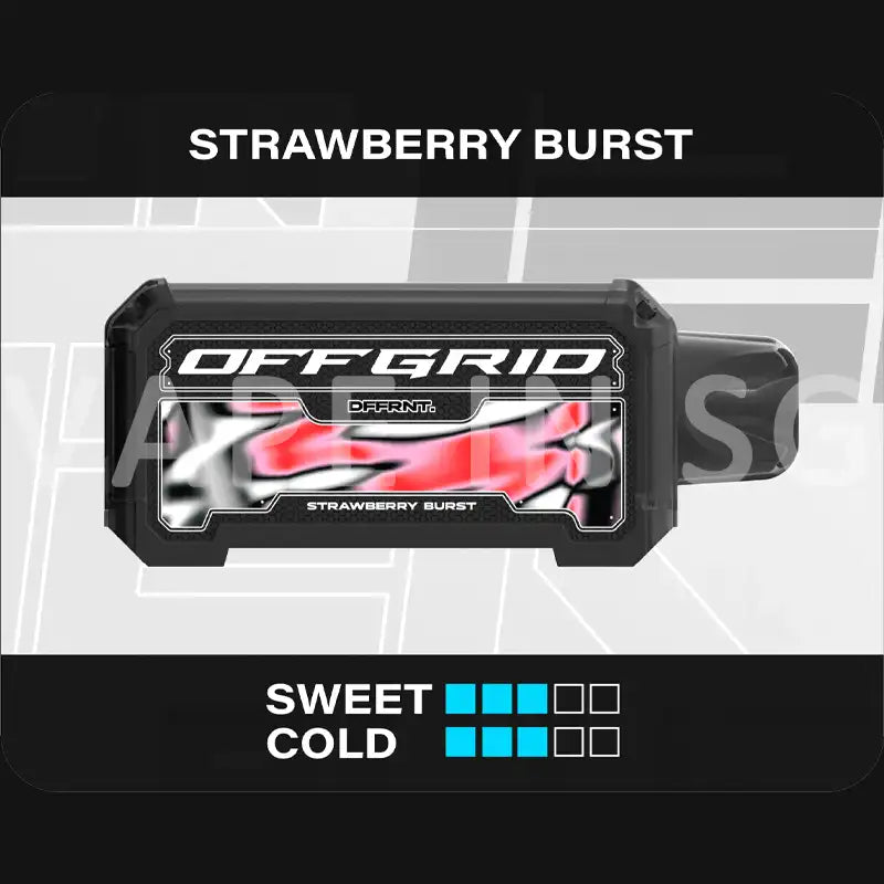 OFFGRID-VAPETAPE-UNPLUG-CARTRIDGE-Strawberry-Burst-SINGAPORE-VAPEINSG